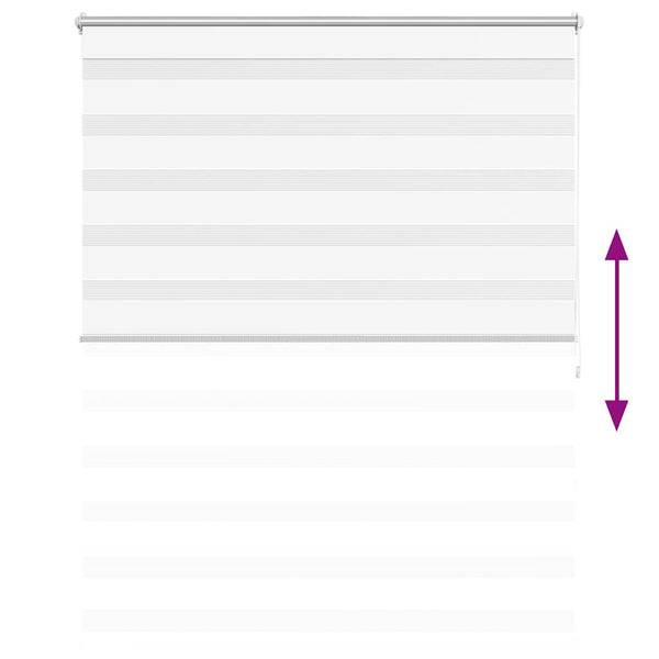 Valkoinen rullaverho säädettävä Seusen 140x175cm