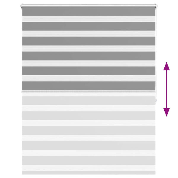 Harmaa zebra rullakaihdin Seusen 140x175cm