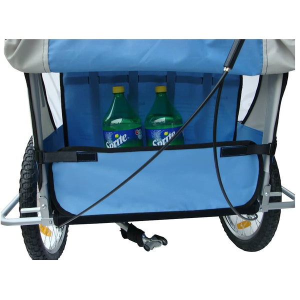 2-in-1 Joggeri ja pyörän peräkärry