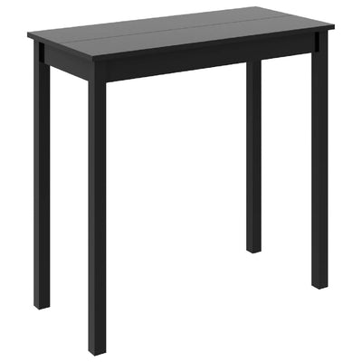 Baaripöytä MDF 115x55x107 cm musta