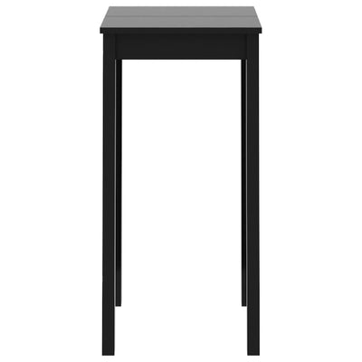 Baaripöytä MDF Musta 55x55x107 cm
