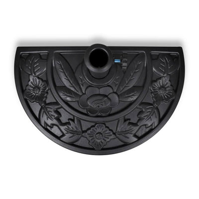 Aurinkovarjoteline puoliympyrä Zibrius (hartsista)