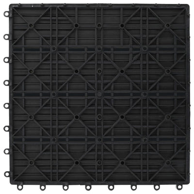 WPC Tiilet 30x30cm 11 kpl 1m2 Harmaa