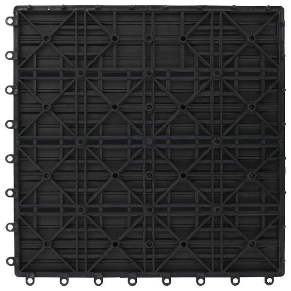 Harmaa wpc tiilet Margaritis 30x30cm (11 kpl 1m2)