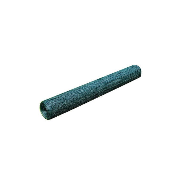 Kanaverkko PVC pinnoitteella 25x0,5 m vihreä