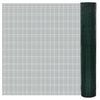 Kanaverkko galvanoitu PVC pinnoitteella 10x1 m vihreä
