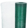 Kanaverkko galvanoitu PVC pinnoitteella 25x1 m vihreä