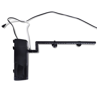 Akvaarion suodatinpumppu aktiivihiilellä Ador 800L/h