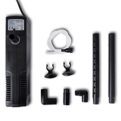 Akvaarion suodatinpumppu aktiivihiilellä Ador 800L/h