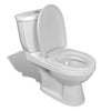 WC-pytty vesisäiliöllä valkoinen