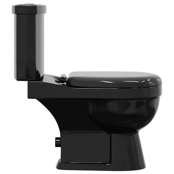 WC-istuin Vesisäiliöllä musta