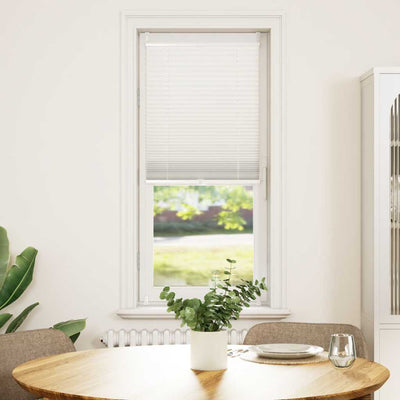 Valkoinen plisse kaihdin Mahamad 50x100cm (laskosverhot)