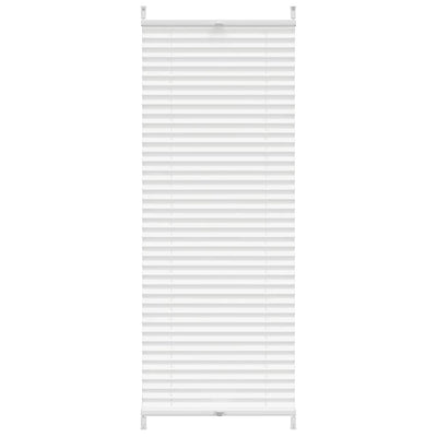 Valkoinen plisse kaihdin Mahamad 50x150cm (laskosverhot)