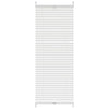 Valkoinen plisse kaihdin Mahamad 60x100cm (laskosverhot)