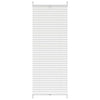 Plisse Kaihdin 60x150cm Valkoinen Laskosverhot