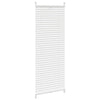 Plisse Kaihdin 60x150cm Valkoinen Laskosverhot