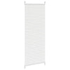 Plisse Kaihdin 60x150cm Valkoinen Laskosverhot