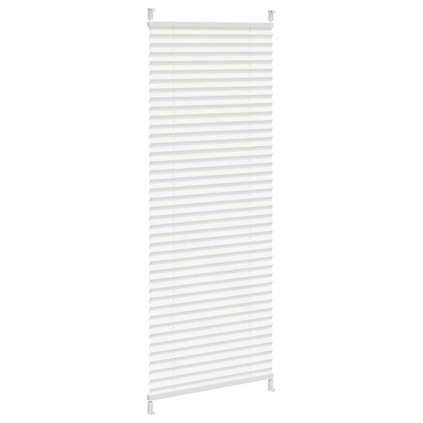 Plisse Kaihdin 60x150cm Valkoinen Laskosverhot