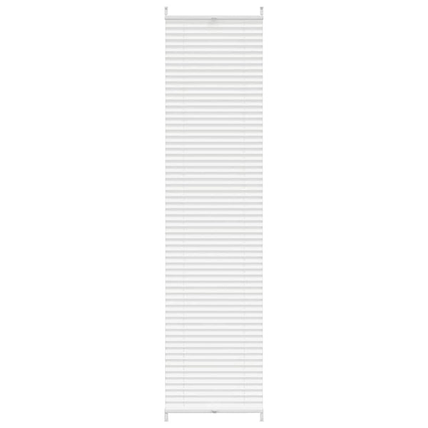 Plisse Kaihdin 60x200cm Valkoinen Laskosverhot