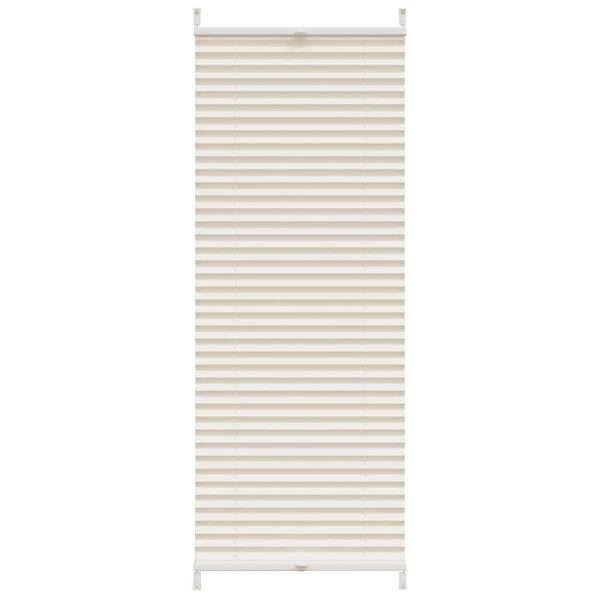 Plisse-verho 40x100cm kerma