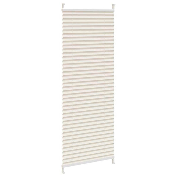 Plisse-verho 40x100cm kerma