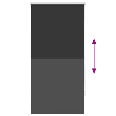 Musta pimentävä rullaverho Alfredsson 60x120cm