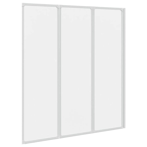 Suihkuseinä 141 x 132 cm 3 Paneelia Kokoontaitettava