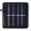 Puksipuupallot 27 cm aurinkoenergia LED-valonauhat 2 kpl