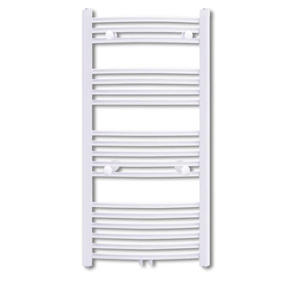 Kylpyhuoneen Keskuslämmitys Pyyheteline Kaareva 600 x 1160 mm Sivu- & Keskiliittimet