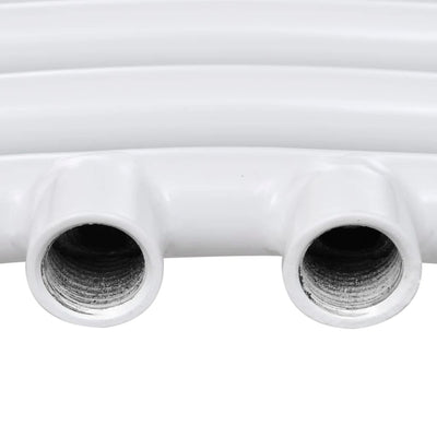 Kylpyhuoneen Keskuslämmitys Pyyheteline Kaareva 600 x 1160 mm Sivu- & Keskiliittimet