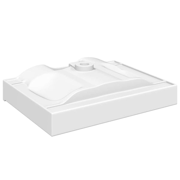 Valk ylellinen keraaminen pesuallas suorakaide Stanco 60x46cm (hanareiällä)