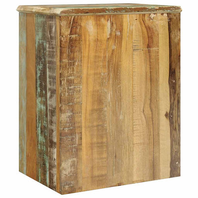 Päätypöytä Giju (1 vetolaatikolla ja 1 ovella kierrätetty puu)