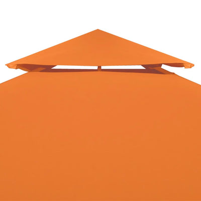 Huvimajan vaihtokatto 3 x 3 m kangas 310 g/m² oranssi