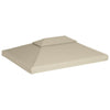 Beige huvimajan vaihtokatto Cicu 3x4 m (310 g/m²)
