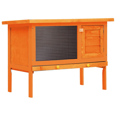 Kaninkoppi/pieneläinten ulkohäkki Yvona 1 taso (puu)