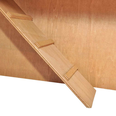 Kaninkoppi/pieneläinten ulkohäkki Putz (3 ovea puu)