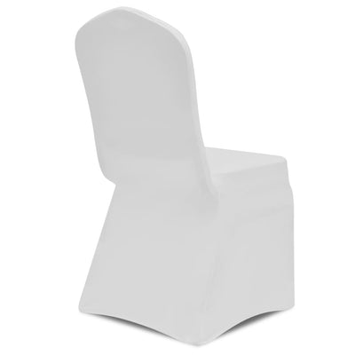 Tuolinpäälliset Stretch Valkoinen 50 kpl
