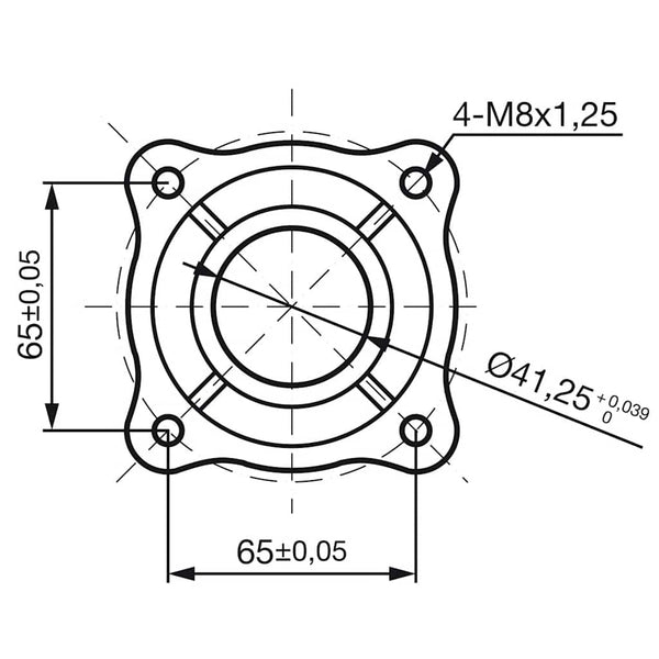 Ottomoottori 6,5 hv 4,8 kW musta