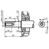 Polttomoottori 15 HV 11 kW musta