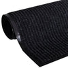 Musta pvc ovimatto Irofte 120x180cm
