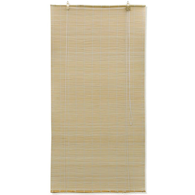 Luonnolliset bambu rullaverhot 80 x 160 cm