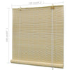 Luonnolliset bambu rullaverhot 120 x 160 cm