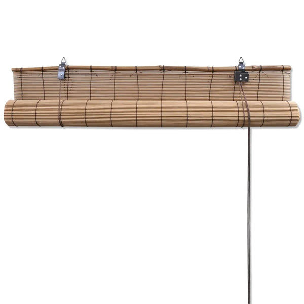 Ruskea bambu rullaverho Elsa 80x160cm