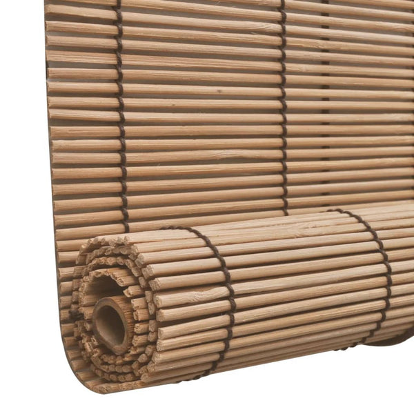 Ruskea ruskeat bambu rullaverhot Elsa 100x160cm