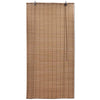 Ruskeat bambu rullaverhot 140 x 160 cm