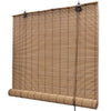 Ruskeat bambu rullaverhot 150 x 220 cm