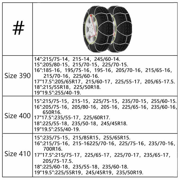 Auton lumiketjut 12 mm KN 120