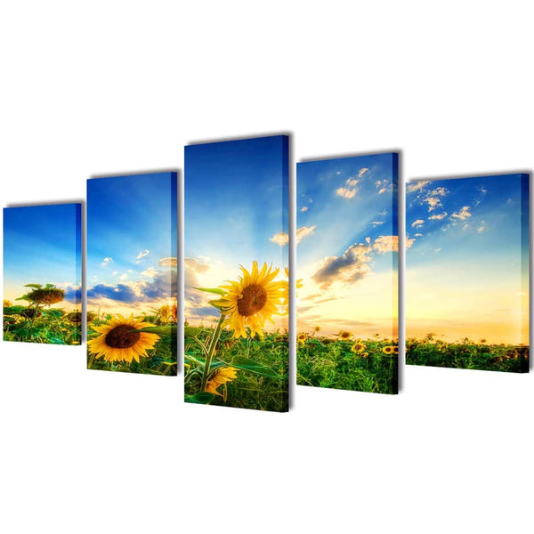 Taulusarja auringonkukka Albei 200x100cm