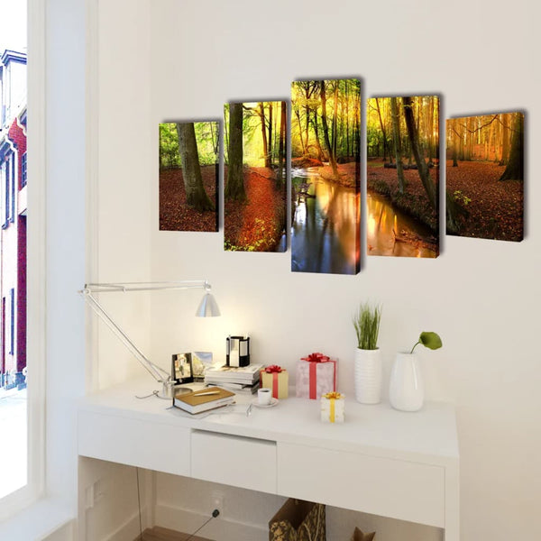 Taulusarja metsä Albei 100x50cm