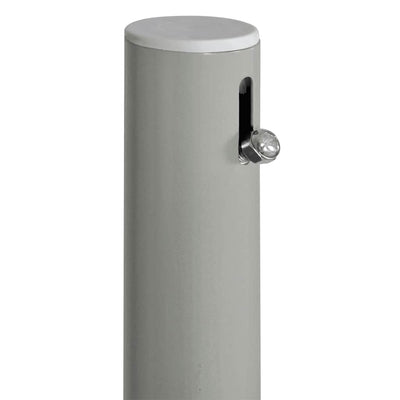 Harmaa sivumarkiisi terassille Snr 160x300cm